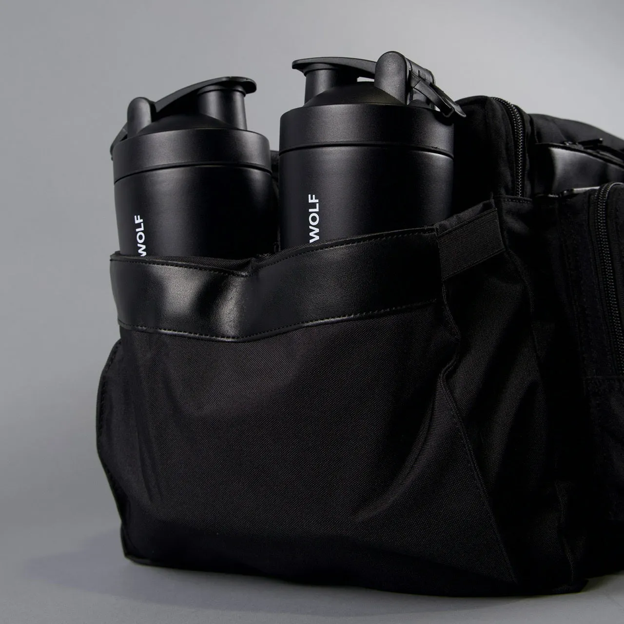 40L Alpha Black Meal Management Duffle Bag