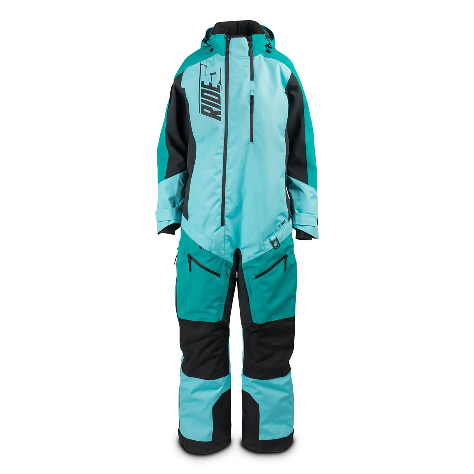 509  Womens Emerald Mint Allied Insulated Monosuit Insulated Waterproof DWR