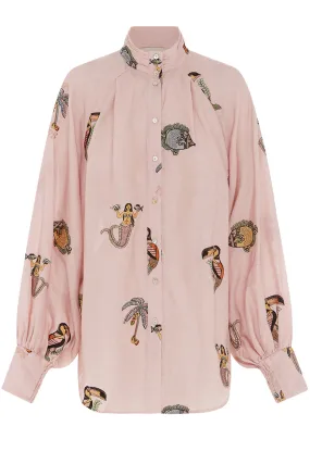 Alemais Vacay Shirt - Rose