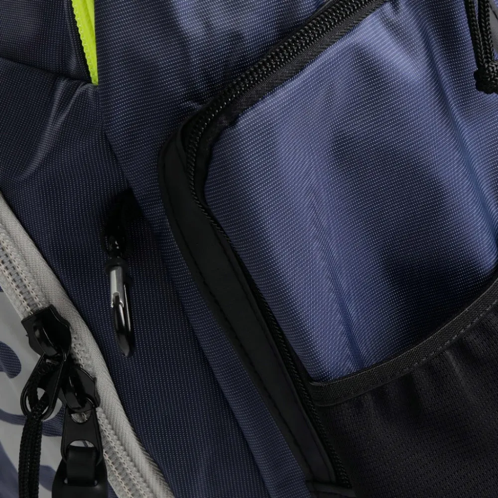 ARENA Spiky III Backpack 45 Backpack (Navy/Neon Yellow)