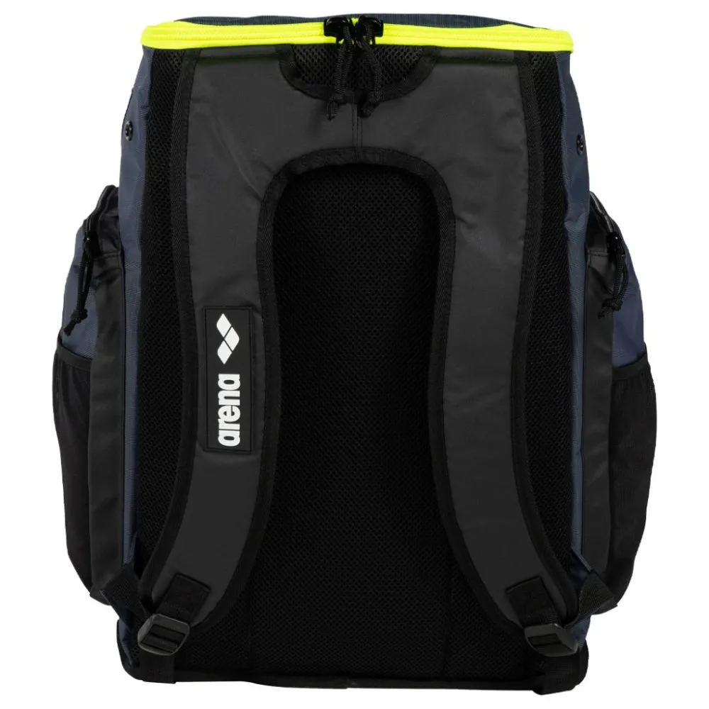 ARENA Spiky III Backpack 45 Backpack (Navy/Neon Yellow)