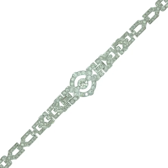 Art Deco Diamond Bracelet