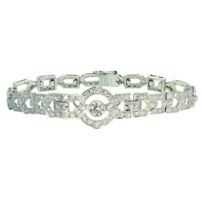 Art Deco Diamond Bracelet