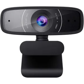 ASUS Webcam C3 1080P HD Web Camera with Built-in Mic and 360° Rotation