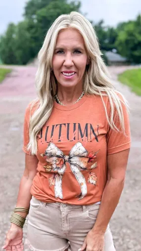 Autumn Girls Graphic T-shirt