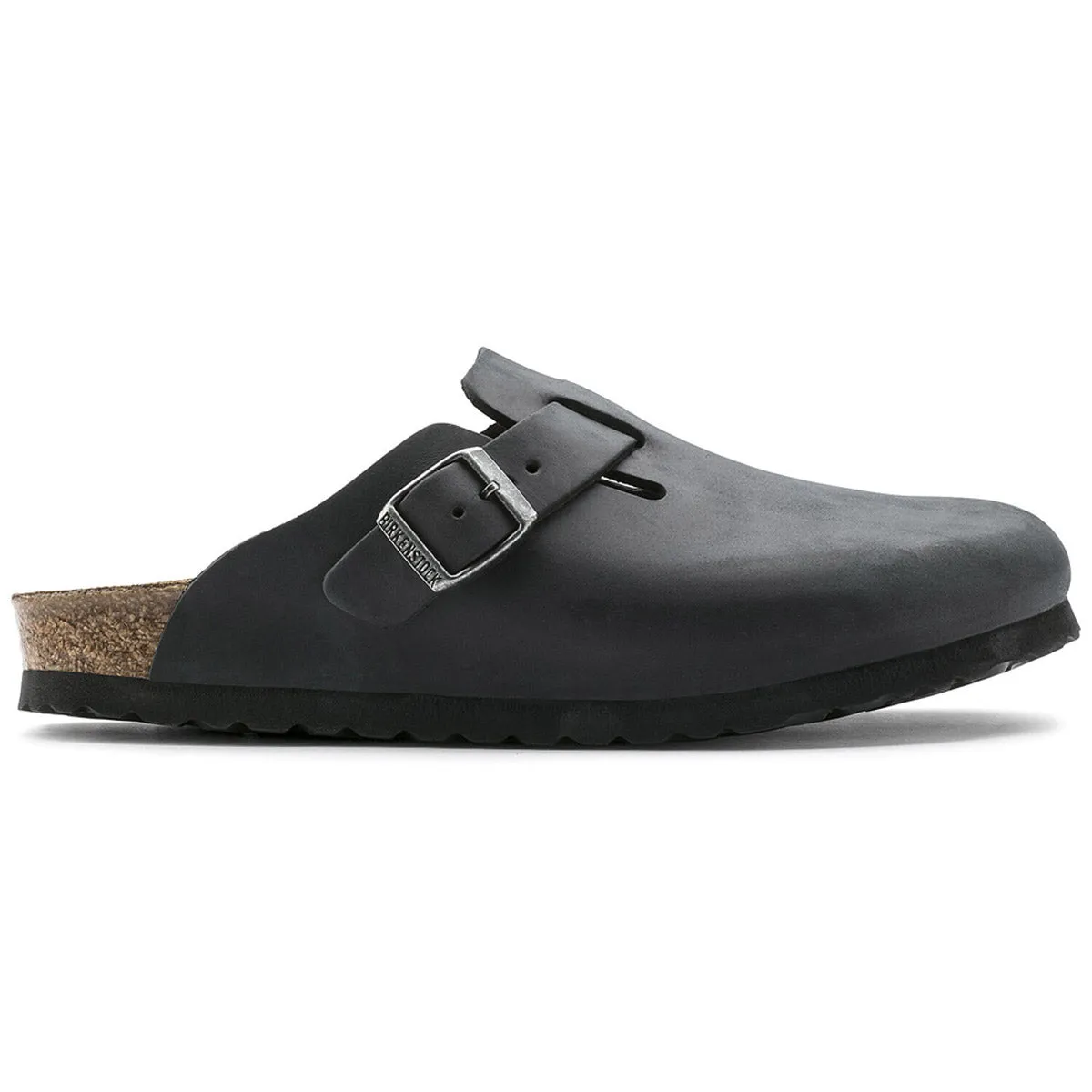 BIRKENSTOCK BOSTON BLACK OILED - ADULTS