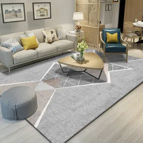 Chic Minimalist Living Room Pet Rug with Unique Design