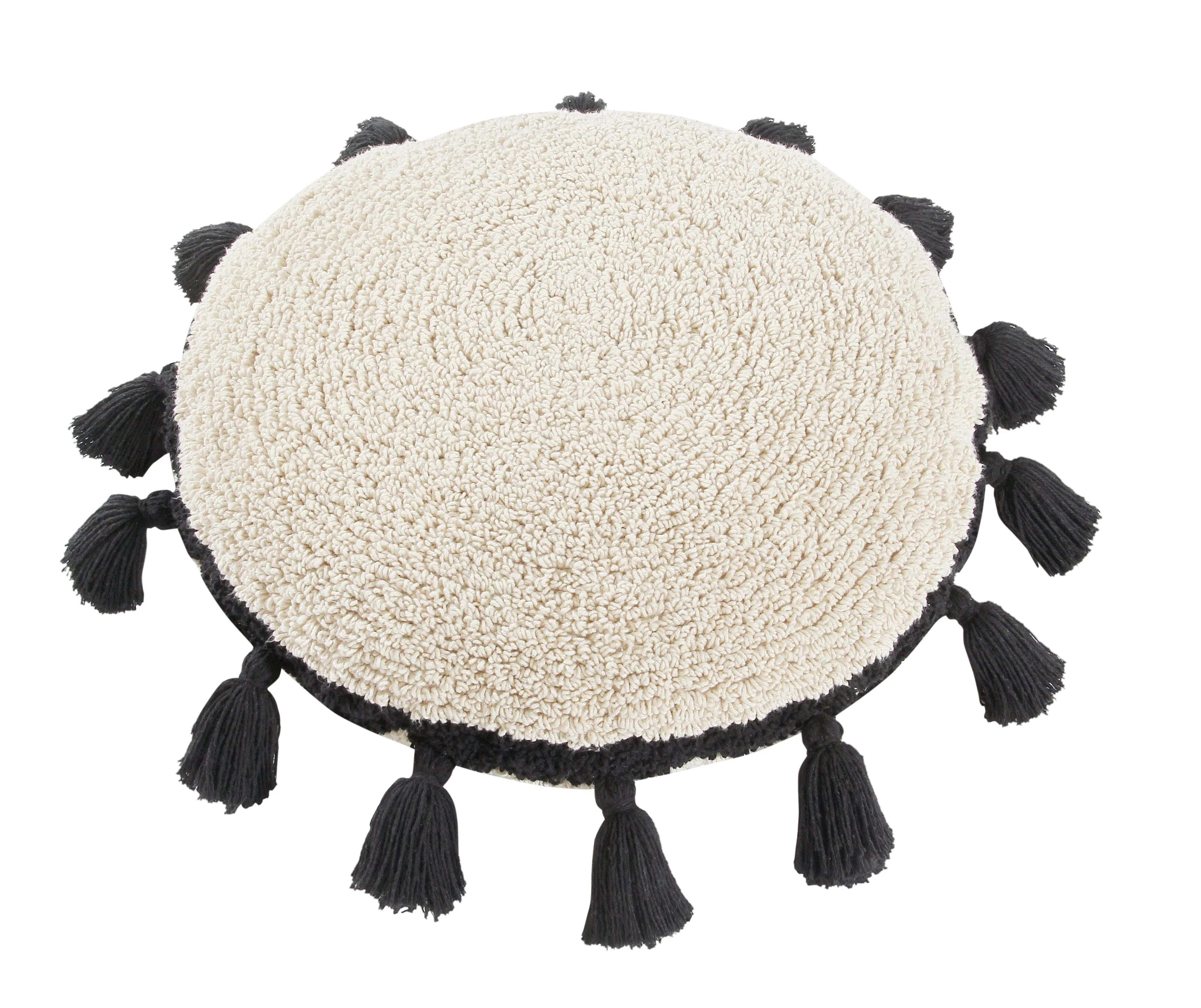 Circle Cushion - Black