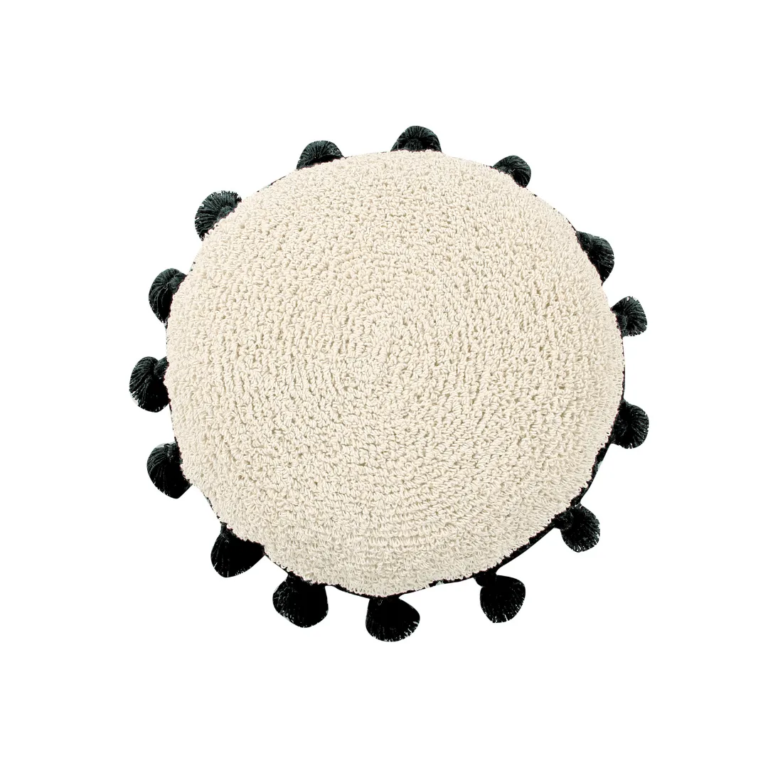 Circle Cushion - Black