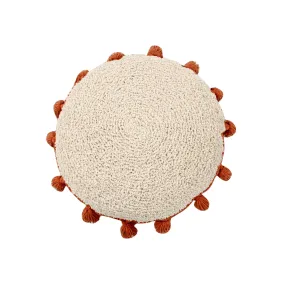 Circle Cushion - Terracotta