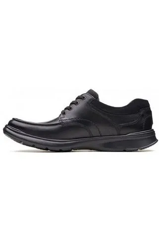 Clarks Cotrell Edge black smooth H Wide Fit