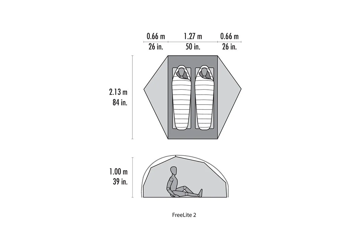 Freelite Ultralight Backpacking Tent