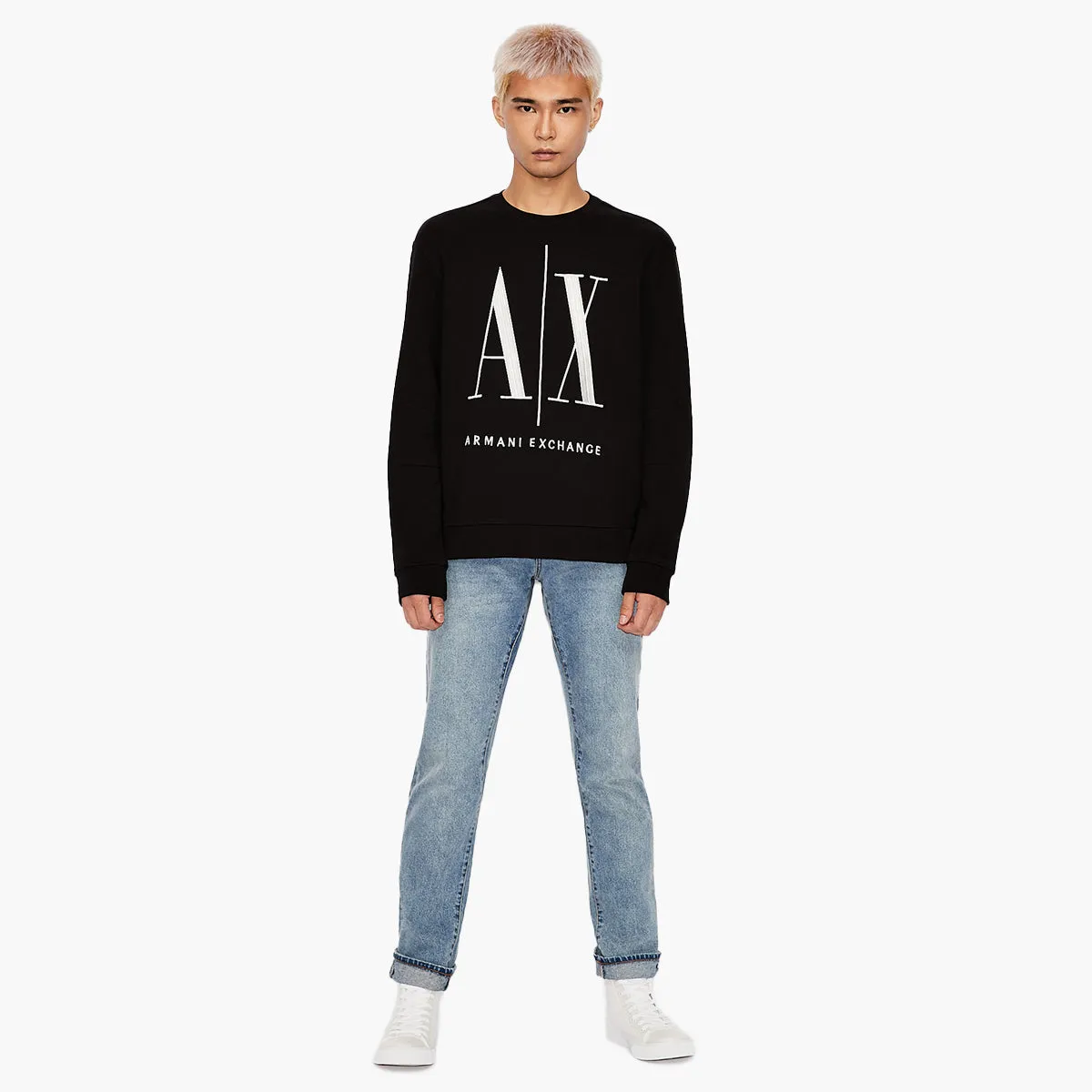 Icon Logo Crew Neck Sweatshirt