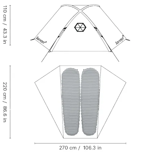 INSTANT2 Tent by Samaya Equipment