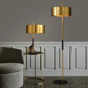 Mondo Gold and Black Floor Lamp