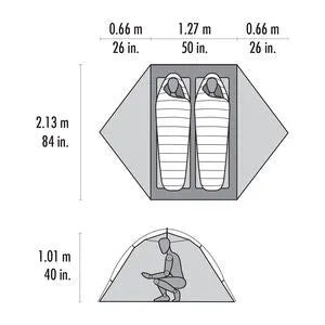 MSR Hubba Hubba™ 2-Person Backpacking Tent