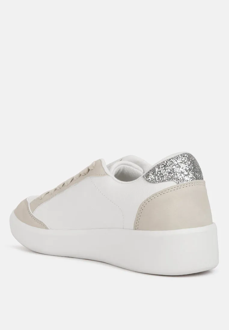 Perry Glitter Detail Star Sneakers By Ruw